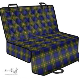 ScotsTee Shop Scottish More Muir Clan Tartan Pet Seat Cover, Dog Car Seat Cover