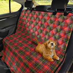ScotsTee Shop Scottish Somerville Modern Clan Tartan Pet Seat Cover, Dog Car Seat Cover