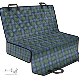 ScotsTee Shop Scottish MacRae Hunting Ancient Clan Tartan Pet Seat Cover, Dog Car Seat Cover