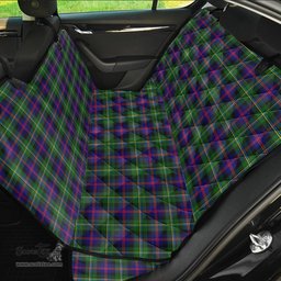 ScotsTee Shop Scottish Malcolm Modern Clan Tartan Pet Seat Cover, Dog Car Seat Cover