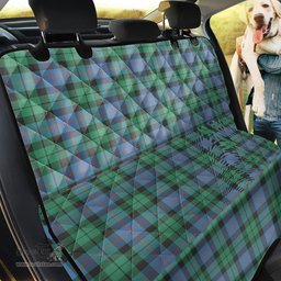 ScotsTee Shop Scottish Morrison Ancient Clan Tartan Pet Seat Cover, Dog Car Seat Cover