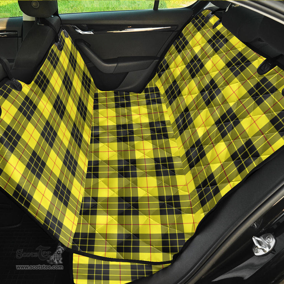 ScotsTee Shop Scottish MacLeod of Lewis Modern Clan Tartan Pet Seat Cover, Dog Car Seat Cover