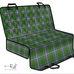 ScotsTee Shop Scottish Pringle Clan Tartan Pet Seat Cover, Dog Car Seat Cover