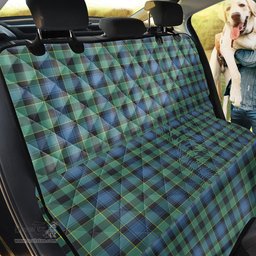 ScotsTee Shop Scottish Mouat Clan Tartan Pet Seat Cover, Dog Car Seat Cover