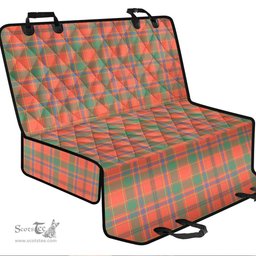 ScotsTee Shop Scottish Munro Ancient Clan Tartan Pet Seat Cover, Dog Car Seat Cover