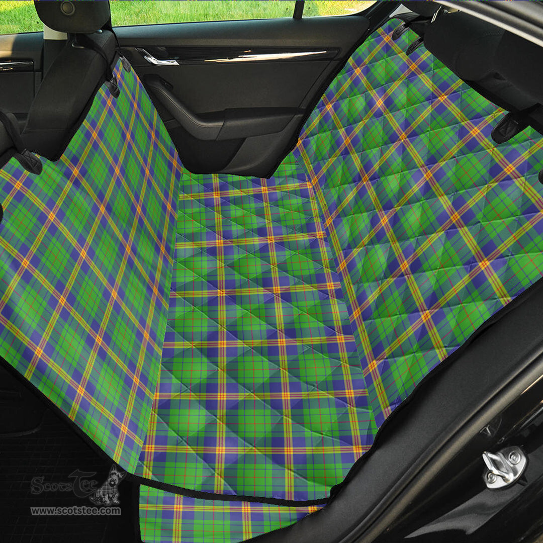 ScotsTee Shop Scottish New Mexico Clan Tartan Pet Seat Cover, Dog Car Seat Cover