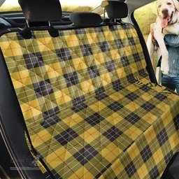 ScotsTee Shop Scottish MacLeod of Lewis Ancient Clan Tartan Pet Seat Cover, Dog Car Seat Cover