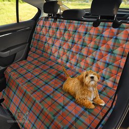 ScotsTee Shop Scottish MacNaughton Ancient Clan Tartan Pet Seat Cover, Dog Car Seat Cover