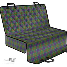 ScotsTee Shop Scottish Stewart of Appin Hunting Modern Clan Tartan Pet Seat Cover, Dog Car Seat Cover
