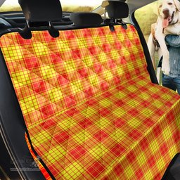 ScotsTee Shop Scottish MacMillan Clan Clan Tartan Pet Seat Cover, Dog Car Seat Cover