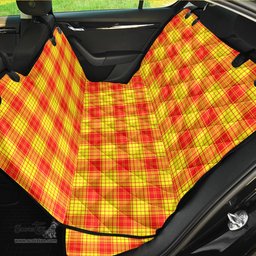 ScotsTee Shop Scottish MacMillan Clan Clan Tartan Pet Seat Cover, Dog Car Seat Cover