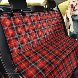 ScotsTee Shop Scottish Marjoribanks Clan Tartan Pet Seat Cover, Dog Car Seat Cover