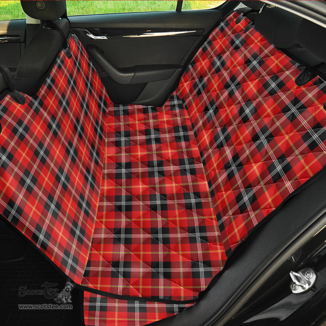 ScotsTee Shop Scottish Marjoribanks Clan Tartan Pet Seat Cover, Dog Car Seat Cover