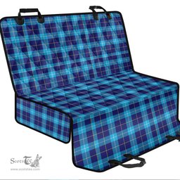 ScotsTee Shop Scottish McKerrell Clan Tartan Pet Seat Cover, Dog Car Seat Cover