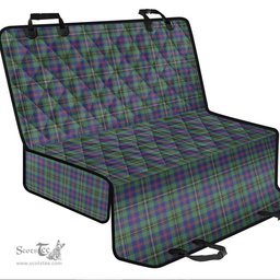 ScotsTee Shop Scottish Wood Modern Clan Tartan Pet Seat Cover, Dog Car Seat Cover