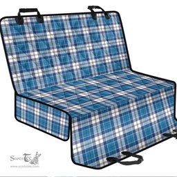 ScotsTee Shop Scottish Strathclyde District Clan Tartan Pet Seat Cover, Dog Car Seat Cover
