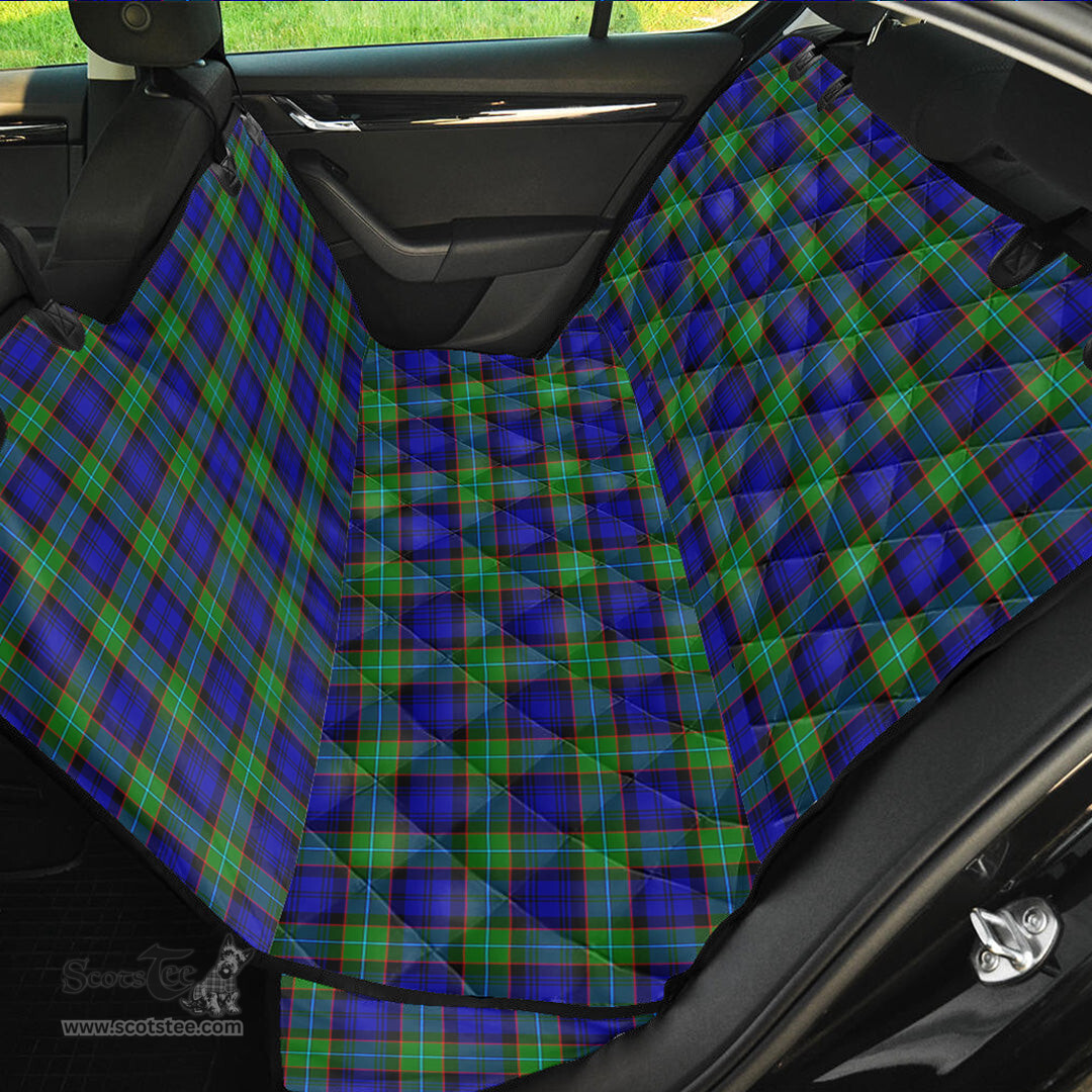 ScotsTee Shop Scottish Sempill Modern Clan Tartan Pet Seat Cover, Dog Car Seat Cover