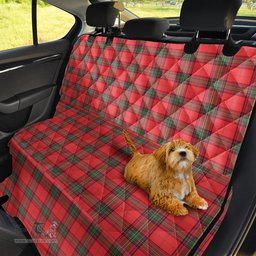 ScotsTee Shop Scottish Seton Modern Clan Tartan Pet Seat Cover, Dog Car Seat Cover