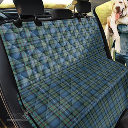 ScotsTee Shop Scottish Robertson Hunting Ancient Clan Tartan Pet Seat Cover, Dog Car Seat Cover