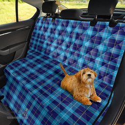 ScotsTee Shop Scottish MacSporran Ancient Clan Tartan Pet Seat Cover, Dog Car Seat Cover