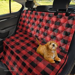 ScotsTee Shop Scottish Rob Roy MacGregor Modern Clan Tartan Pet Seat Cover, Dog Car Seat Cover