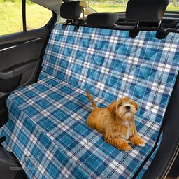 ScotsTee Shop Scottish Roberton Clan Tartan Pet Seat Cover, Dog Car Seat Cover