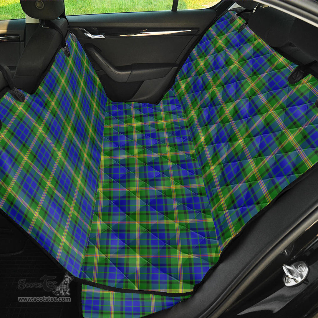 ScotsTee Shop Scottish Maitland Clan Tartan Pet Seat Cover, Dog Car Seat Cover