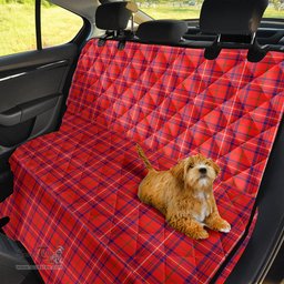 ScotsTee Shop Scottish Rose Modern Clan Tartan Pet Seat Cover, Dog Car Seat Cover