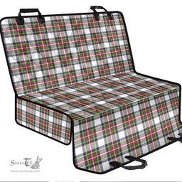 ScotsTee Shop Scottish Stewart Dress Modern Clan Tartan Pet Seat Cover, Dog Car Seat Cover