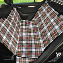 ScotsTee Shop Scottish Stewart Dress Modern Clan Tartan Pet Seat Cover, Dog Car Seat Cover