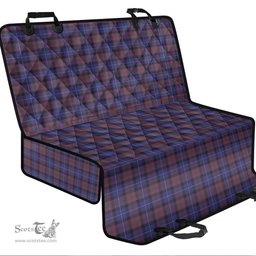ScotsTee Shop Scottish Pride of Scotland Clan Tartan Pet Seat Cover, Dog Car Seat Cover