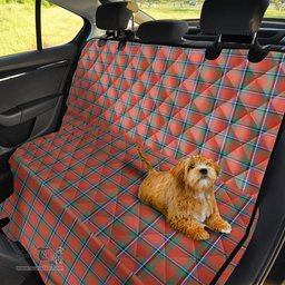 ScotsTee Shop Scottish Sinclair Ancient Clan Tartan Pet Seat Cover, Dog Car Seat Cover