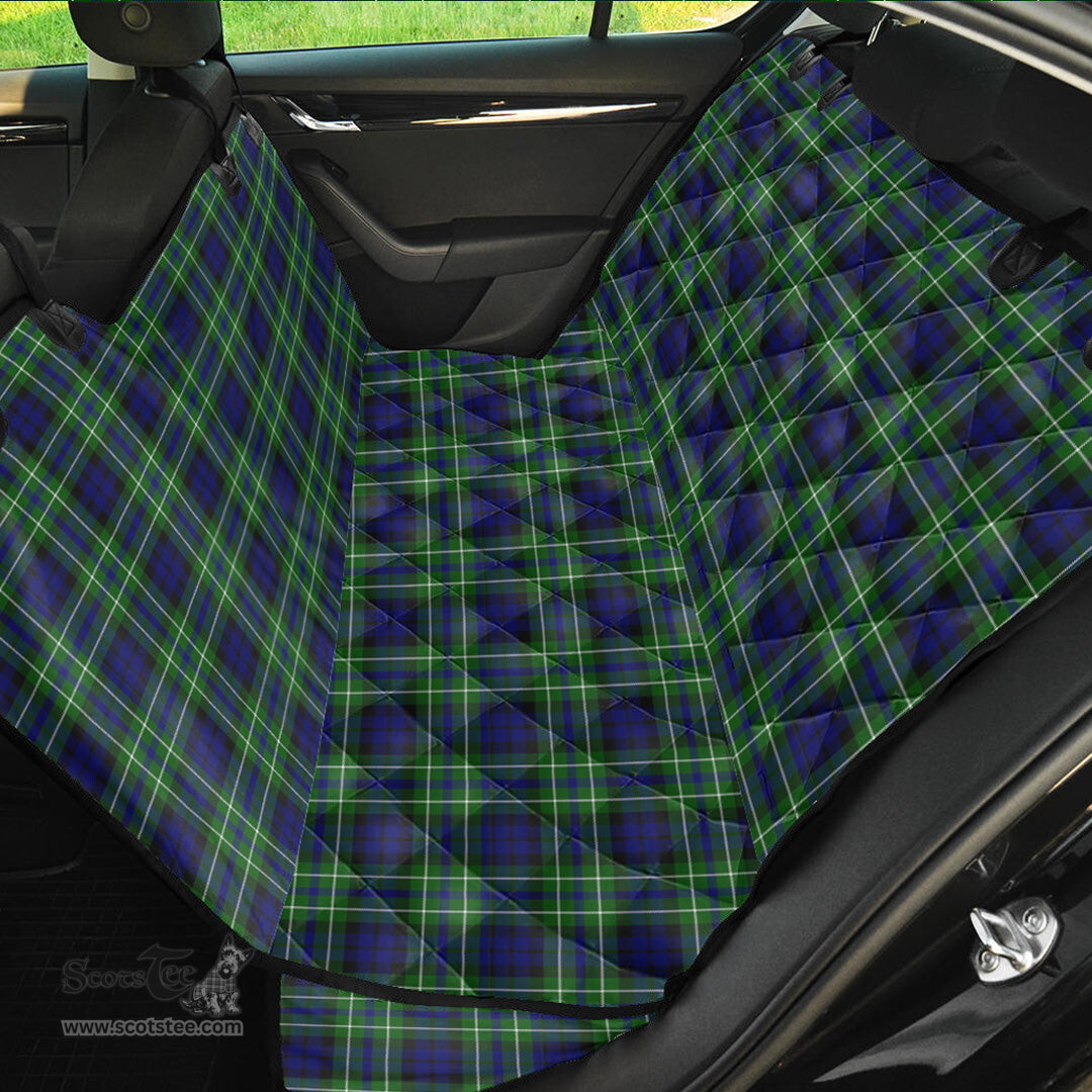 ScotsTee Shop Scottish MacNeil of Colonsay Modern Clan Tartan Pet Seat Cover, Dog Car Seat Cover
