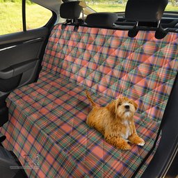 ScotsTee Shop Scottish Stewart Royal Ancient Clan Tartan Pet Seat Cover, Dog Car Seat Cover