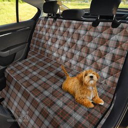 ScotsTee Shop Scottish MacRae Hunting Weathered Clan Tartan Pet Seat Cover, Dog Car Seat Cover