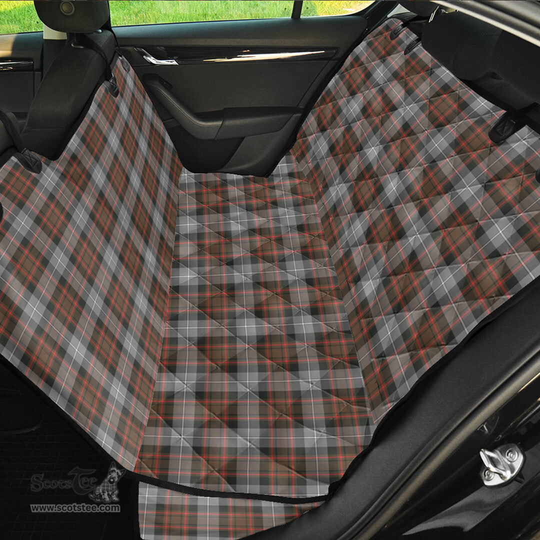 ScotsTee Shop Scottish MacRae Hunting Weathered Clan Tartan Pet Seat Cover, Dog Car Seat Cover