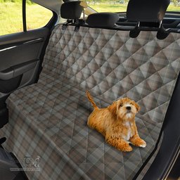 ScotsTee Shop Scottish Outlander Fraser Clan Tartan Pet Seat Cover, Dog Car Seat Cover