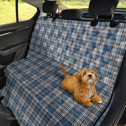 ScotsTee Shop Scottish Napier Modern Clan Tartan Pet Seat Cover, Dog Car Seat Cover