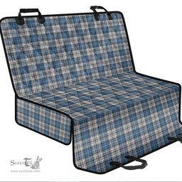 ScotsTee Shop Scottish Napier Modern Clan Tartan Pet Seat Cover, Dog Car Seat Cover