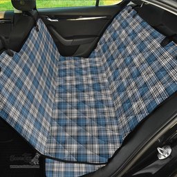 ScotsTee Shop Scottish Napier Modern Clan Tartan Pet Seat Cover, Dog Car Seat Cover