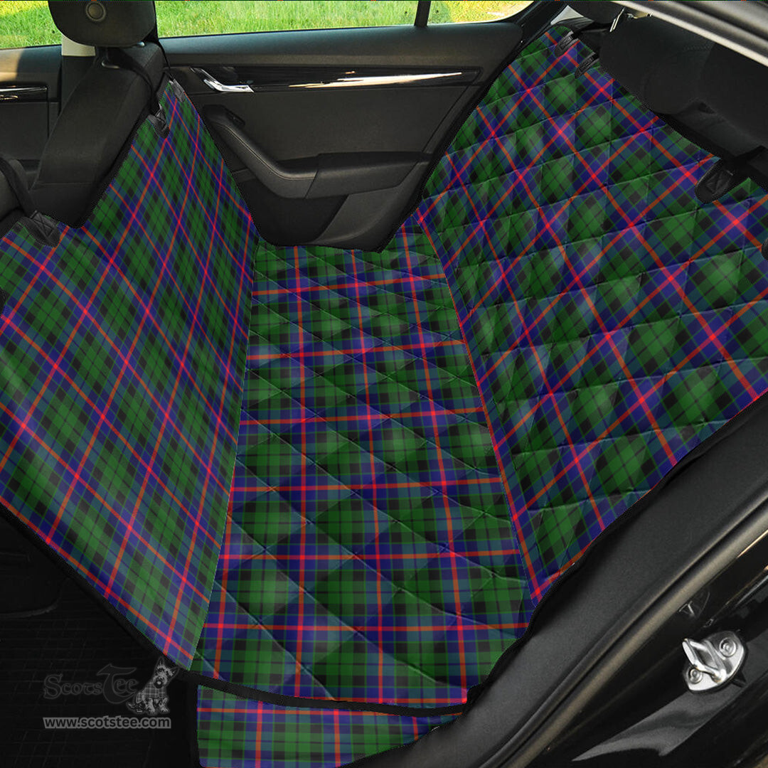 ScotsTee Shop Scottish Morrison Modern Clan Tartan Pet Seat Cover, Dog Car Seat Cover