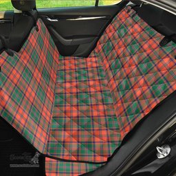 ScotsTee Shop Scottish Stewart of Appin Ancient Clan Tartan Pet Seat Cover, Dog Car Seat Cover