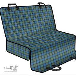 ScotsTee Shop Scottish Smith Ancient Clan Tartan Pet Seat Cover, Dog Car Seat Cover
