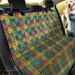 ScotsTee Shop Scottish MacMillan Old Ancient Clan Tartan Pet Seat Cover, Dog Car Seat Cover