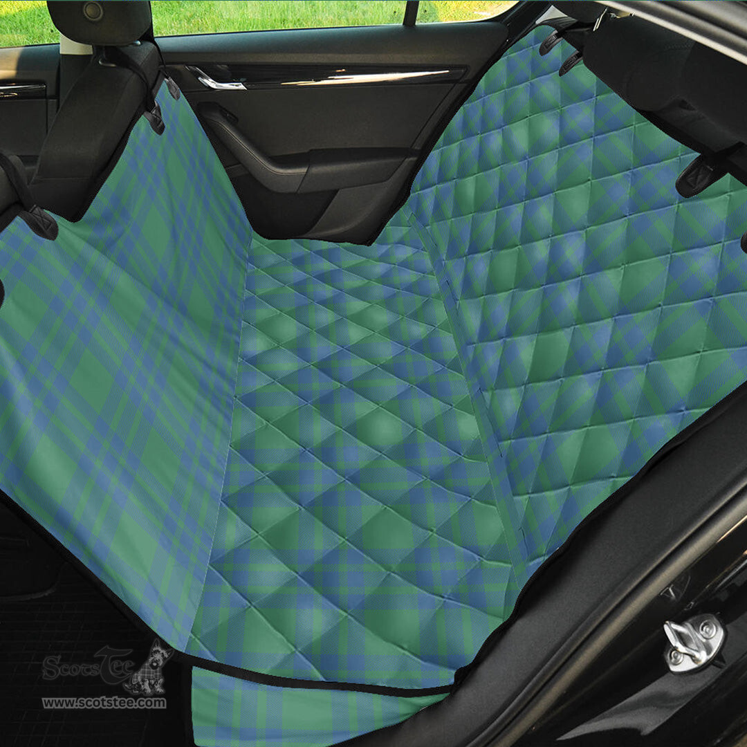 ScotsTee Shop Scottish Montgomery Ancient Clan Tartan Pet Seat Cover, Dog Car Seat Cover