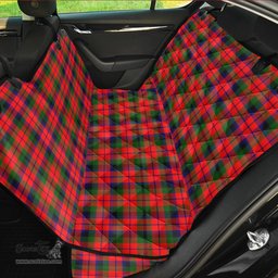 ScotsTee Shop Scottish MacNaughton Modern Clan Tartan Pet Seat Cover, Dog Car Seat Cover