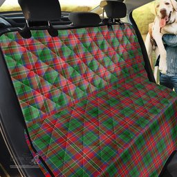 ScotsTee Shop Scottish McCulloch Clan Tartan Pet Seat Cover, Dog Car Seat Cover