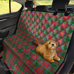ScotsTee Shop Scottish McCulloch Clan Tartan Pet Seat Cover, Dog Car Seat Cover