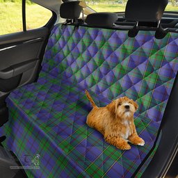 ScotsTee Shop Scottish Strachan Clan Tartan Pet Seat Cover, Dog Car Seat Cover