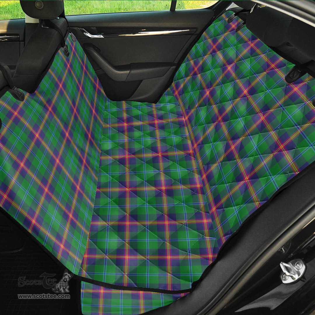 ScotsTee Shop Scottish Young Modern Clan Tartan Pet Seat Cover, Dog Car Seat Cover